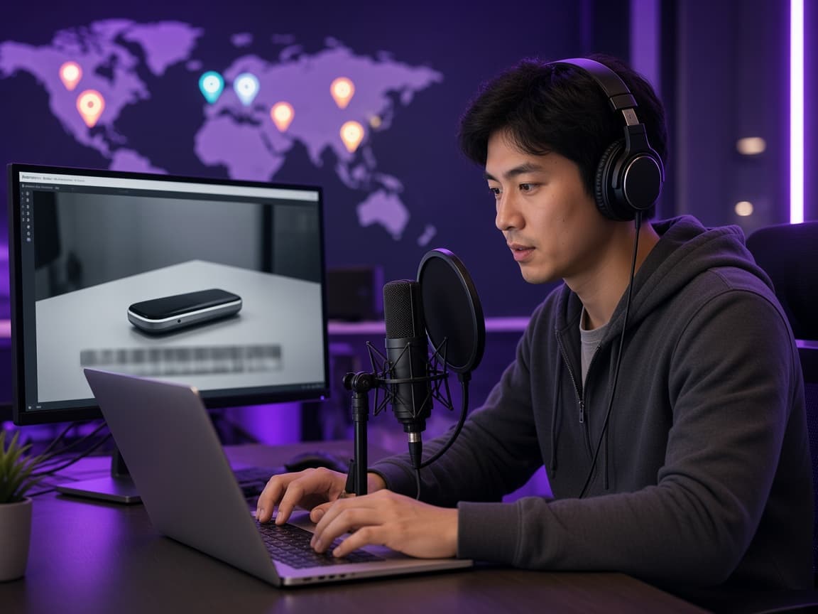 Video translation: dubbing and on-screen text localization